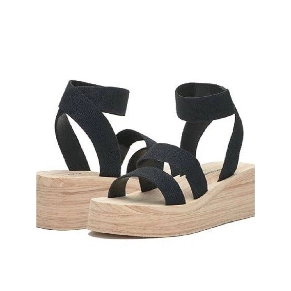 Lucky Brand Women's Samella Platform Sandal Wedge Size 8.5 EUC